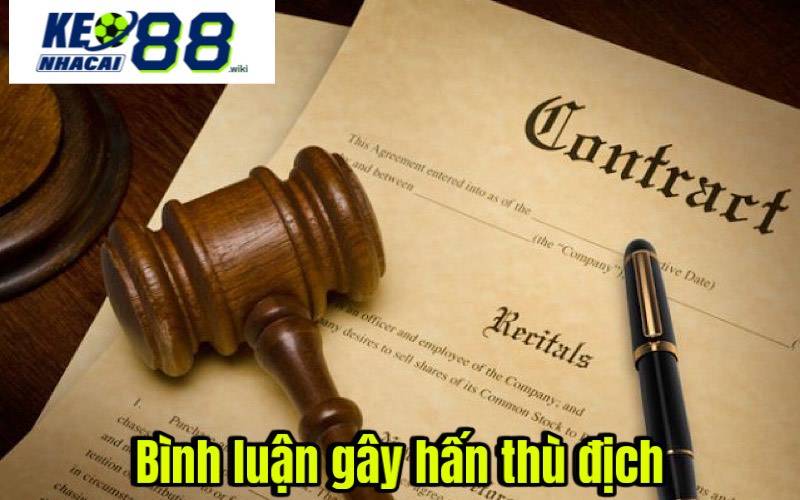 Bình luận gậy hận thù địch