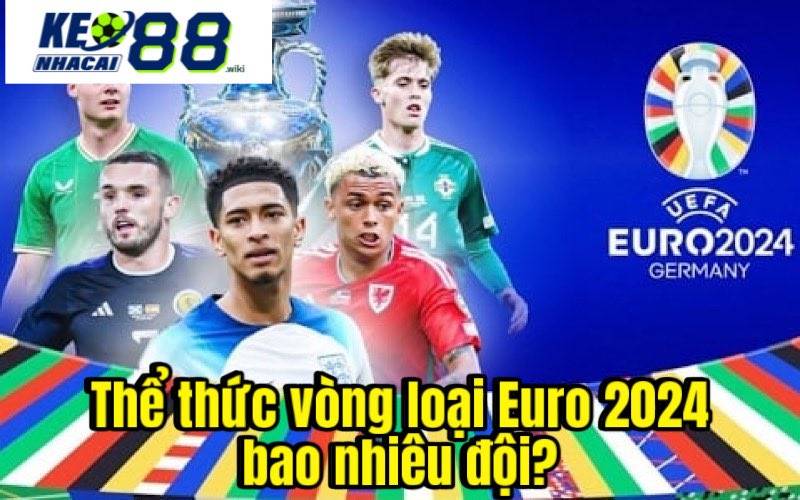 Thể thức vòng loại Euro 2024 đang áp dụng với 53 đội bóng