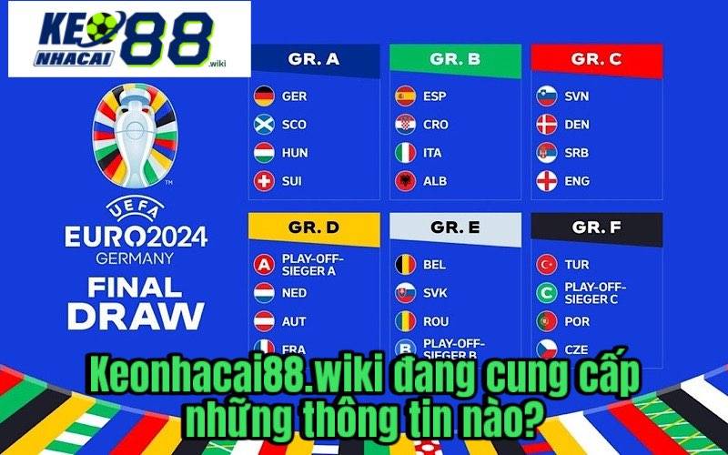 Keonacai88 đang cung cấp những thông tin nào