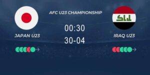 Soi kèo trận đấu U23 Nhật Bản vs U23 Iraq