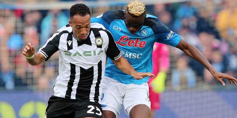 Thông tin trận đấu Udinese vs Napoli