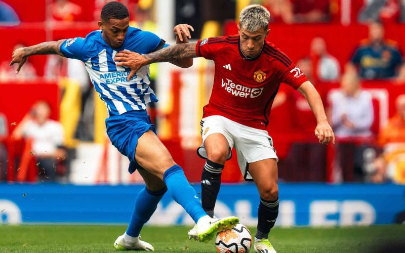 Soi kèo trận đấu Brighton vs Manchester United